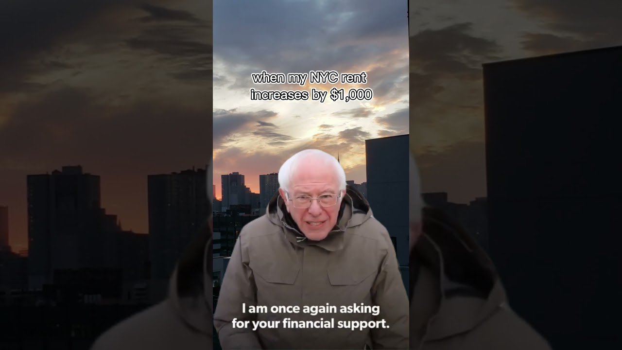 NYC Rent Bernie Sanders Meme