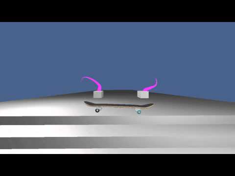 Skate Game Demo with the Leap Motion Controller