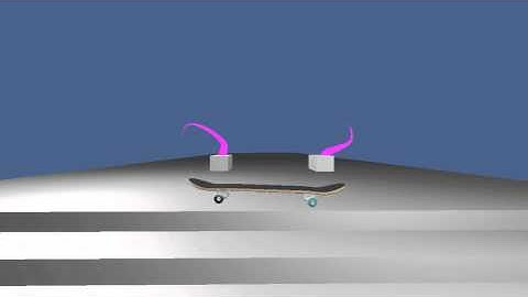 Skate Game Demo with the Leap Motion Controller