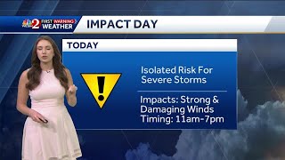 First Warning Weather Day: Tornado watch issued for parts of Central ﻿Florida