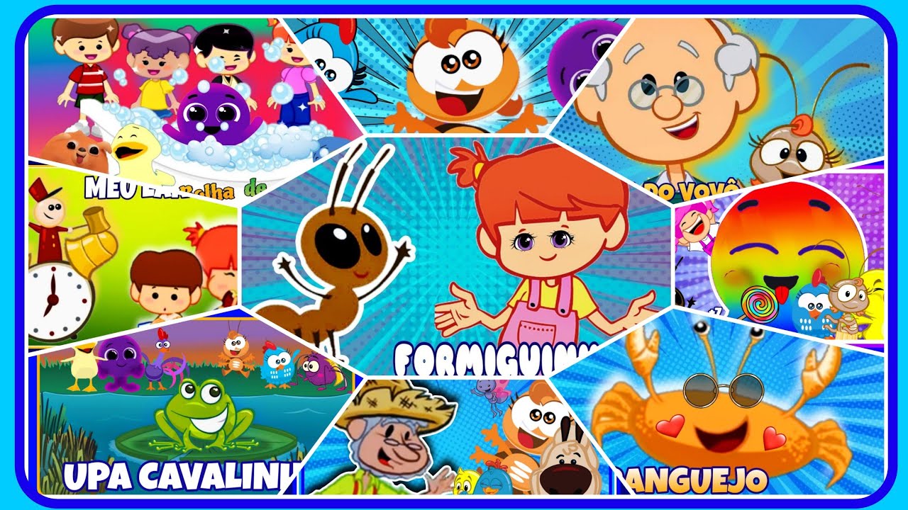 O Patinho Colorido/A Baratinha/Caranguejo Não é Peixe/Formiguinha/Fui Morar Numa Casinha/Seu Lobato