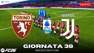 TORINO - JUVENTUS ⚽ Un Derby per sognare la Champions | Serie A 2025/26 - Giornata 38 | FC 26