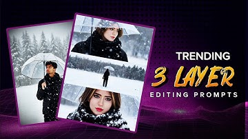 Instagram Trending 3 Layer Google Gemini Photo Editing Prompts | Ai snowfall Photo Editing Prompts