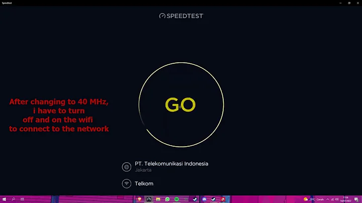 20 MHz vs 40 MHz Bandwith TP-Link Wifi Adapter Settings