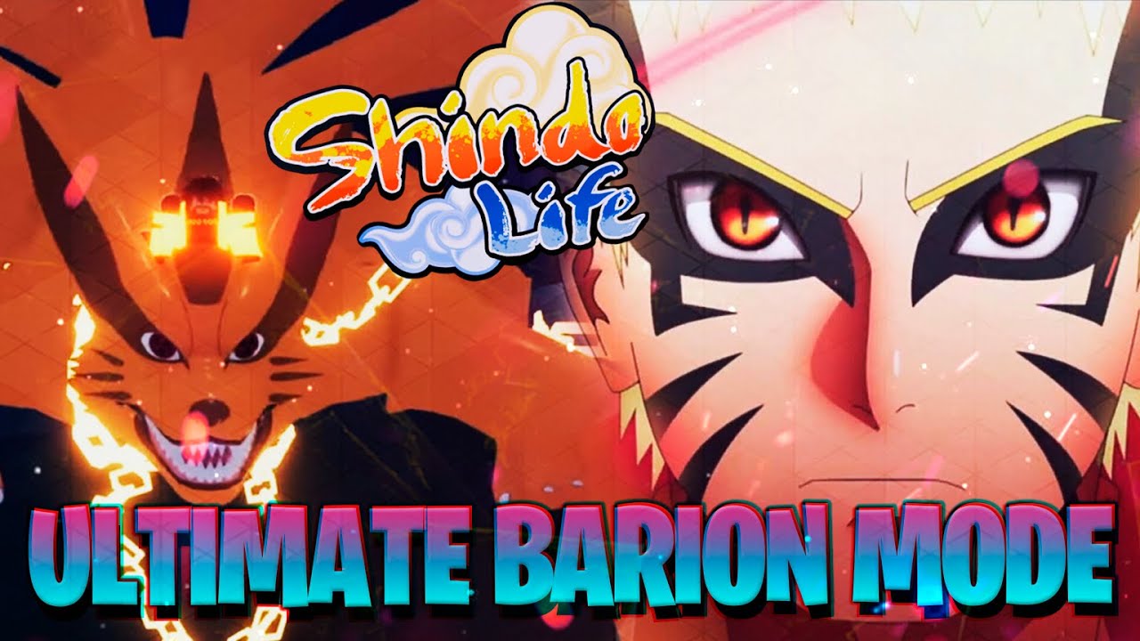 NOVO* MODO BARION no SHINDO LIFE! (shinobi life 2)CONFIRMADO!!? 