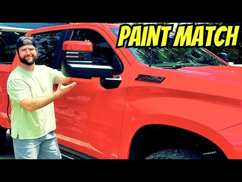 Silverado Mirror Upgrade! Color Match, No Paint Shop Required! Silverado Mirror Upgrade! Color Match, No Paint Shop Required!