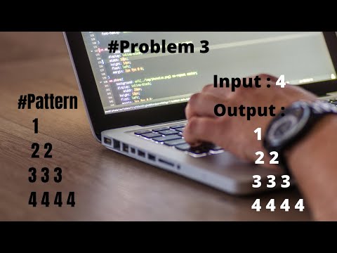 Problem 3 # Digit pattern printing #BCA   # C++  # 1st year