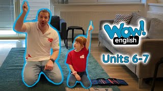 Wow English Blue | English with Steve and Maggie | Units 6-7 | Wattsenglish