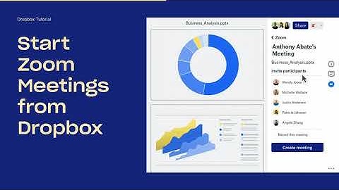 Start Zoom Meetings from Dropbox | Dropbox Tutorials | Dropbox