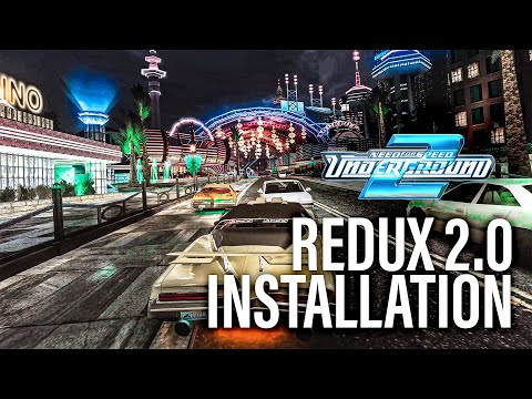 How to Install NFSU2 REDUX 2.0 Remastered Ray Tracing Graphics Mod 2021
