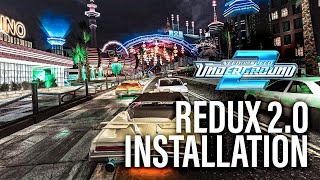 How to Install NFSU2 REDUX 2.0 Remastered Ray Tracing Graphics Mod 2021