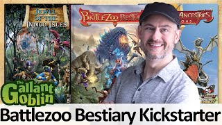 Battlezoo Bestiary Kickstarter Preview - 5e and Pathfinder 2e Monsters, Crafting, and Dragon PCs!