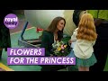Girl Gives Princess Kate Flowers on Trip to Historic Textile Printworks in Leeds