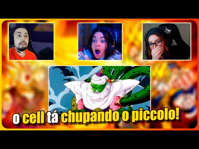 Vendo Piccolo vs Cell 😯, MULTI - REACT