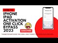 How to iPhone iPad activation bypass with 3utools One Click 2023#iphone #actvtelevisión