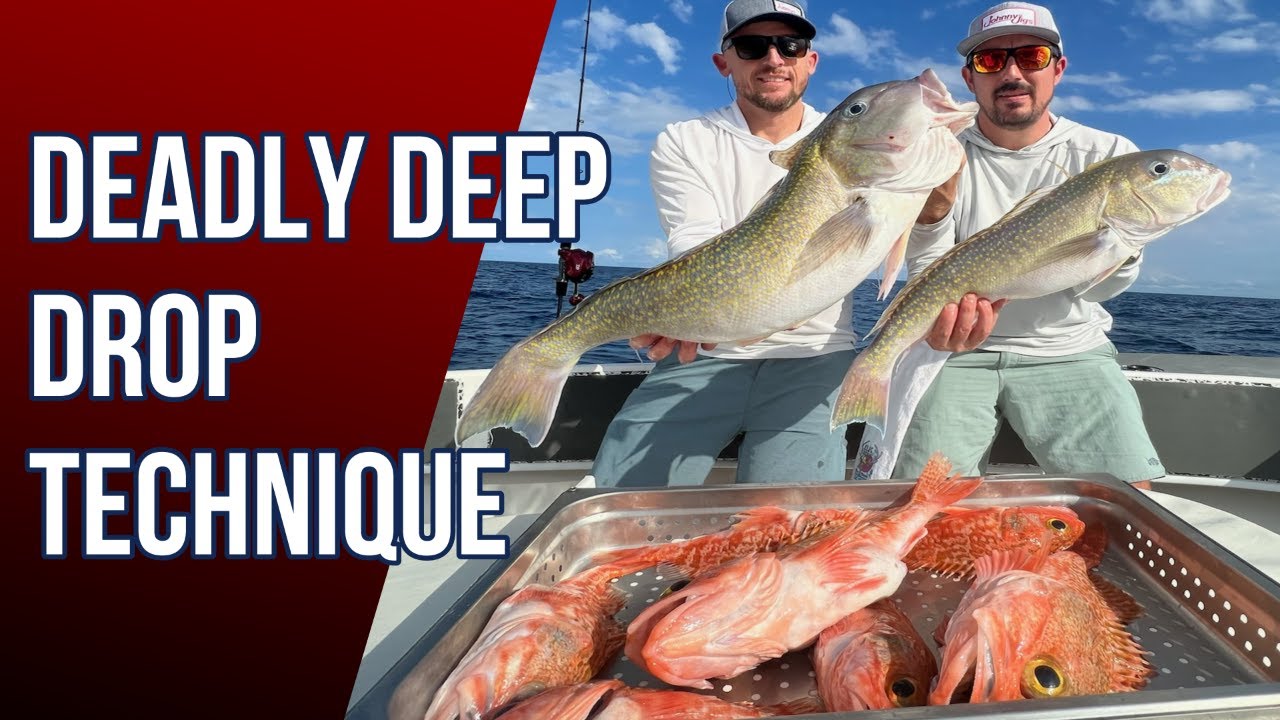 DEADLY Deep Drop Technique, Slow Pitch Jigging, Golden Tilefish, Offshore Fishing