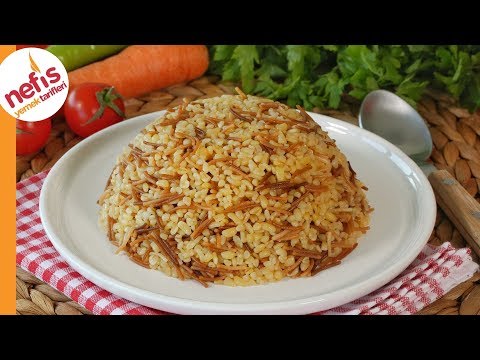 Tel Şehriyeli Bulgur Pilavı Tarifi | Nasıl Yapılır?