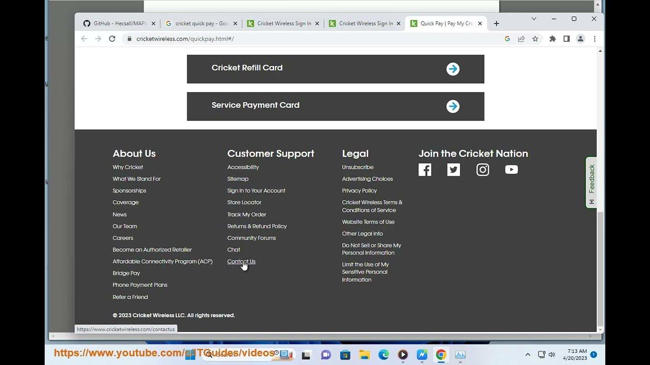 What's Cricket Quick Pay? How to use it? Cricket my pay? YouTube