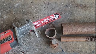 Diablo Amped Carbide Reciprocating Saw Blades Review - Easily Cuts Structural Steel! by DragonBuilds 1,253 views 1 year ago 5 minutes, 28 seconds