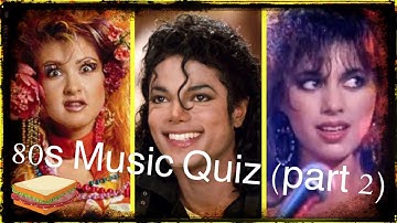 80s Music Quiz (Part 2) Guess the song & artist. Beat The Intro. First to Name that tune competition