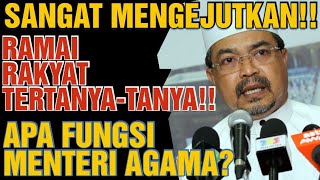 SANGAT MENGEJUTKAN!! RAMAI RAKYAT TERTANYA-TANYA!! APAKAH FUNGSI MENTERI AGAMA? MEMBAZIR DUIT RAKYAT