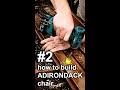 How To | Build the ultimate adirondack chair | #2 | assembling the back of the chair | DIY | #maker