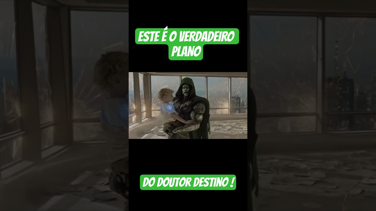 Dr. Destino Não Quer Salvar Ninguém #DoctorDoom #Vilão #Marvel