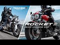 Triumph Rocket 3 R и Rocket 3 GT: обзор новинки 2020 года