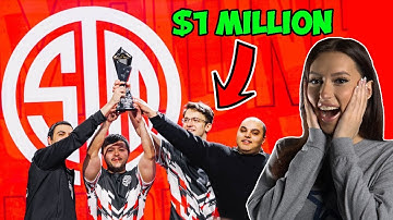 ClaraAtWork reacts to TSM WINNING ALGS LONDON FINALS | Apex Legends Highlights |