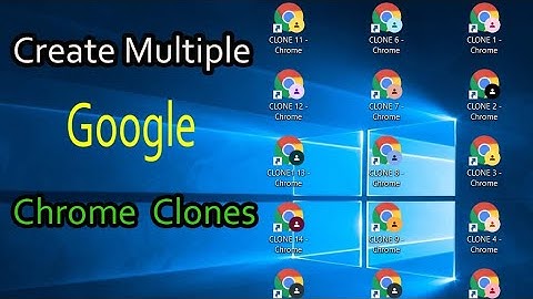 #15 How to Create Multiple Chrome Clones Urdu |Hindi