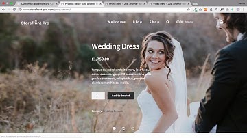 WooCommerce Storefront Pro  Homepage Hero