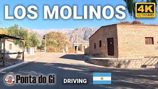 UN PEQUEÑO PUEBLO en el NORTE de LA RIOJA - recorriendo LOS MOLINOS #driving NOROESTE de ARGENTINA