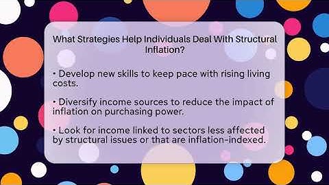 What Strategies Help Individuals Deal With Structural Inflation? - Inflation Insight Channel