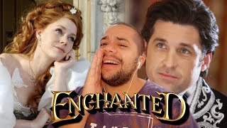 ENCHANTED (2007) REACTION | Giselle its so beautiful and it has nice songs  | Movie First Reaction