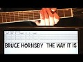 Bruce hornsby the way it is leon daccords de guitare et tutoriel de tablature ainsi que les changements de tupac