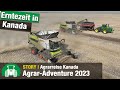 Agrar Adventure Roadmovie Kanada 2023 Agrarreise Farming Nordamerika Ernte Tammo Gläser