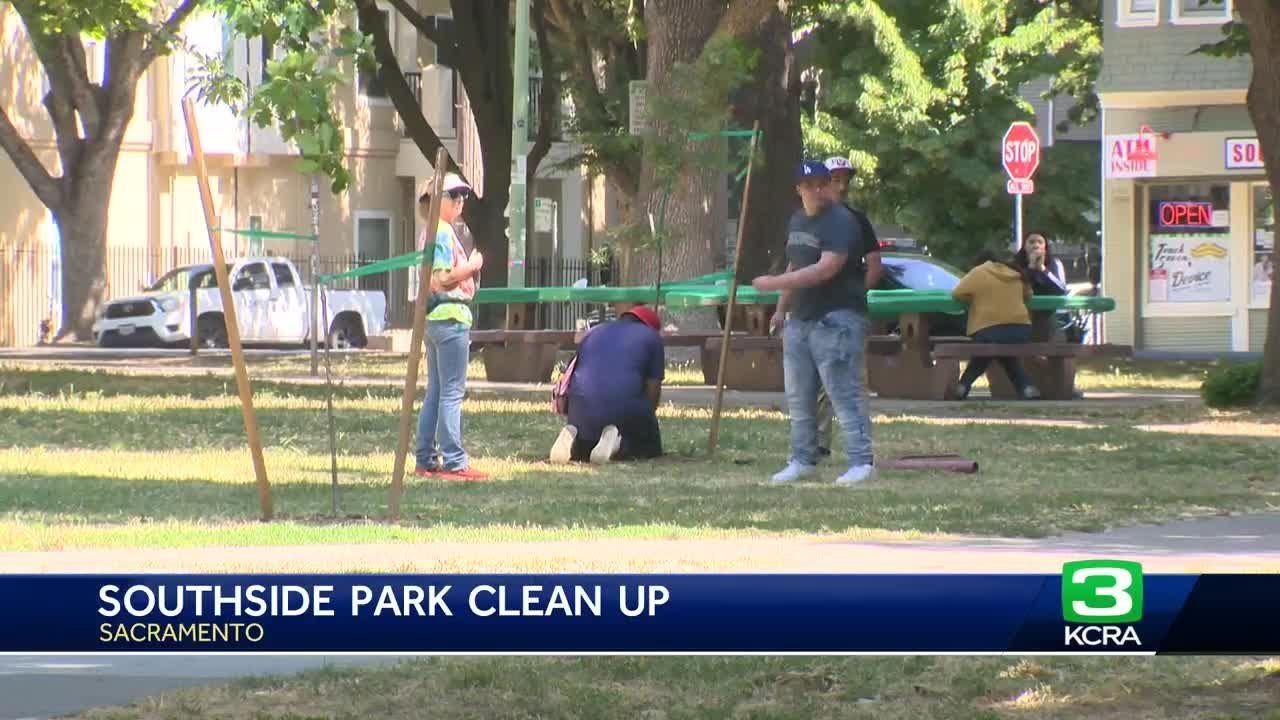 Southside Park clean up YouTube