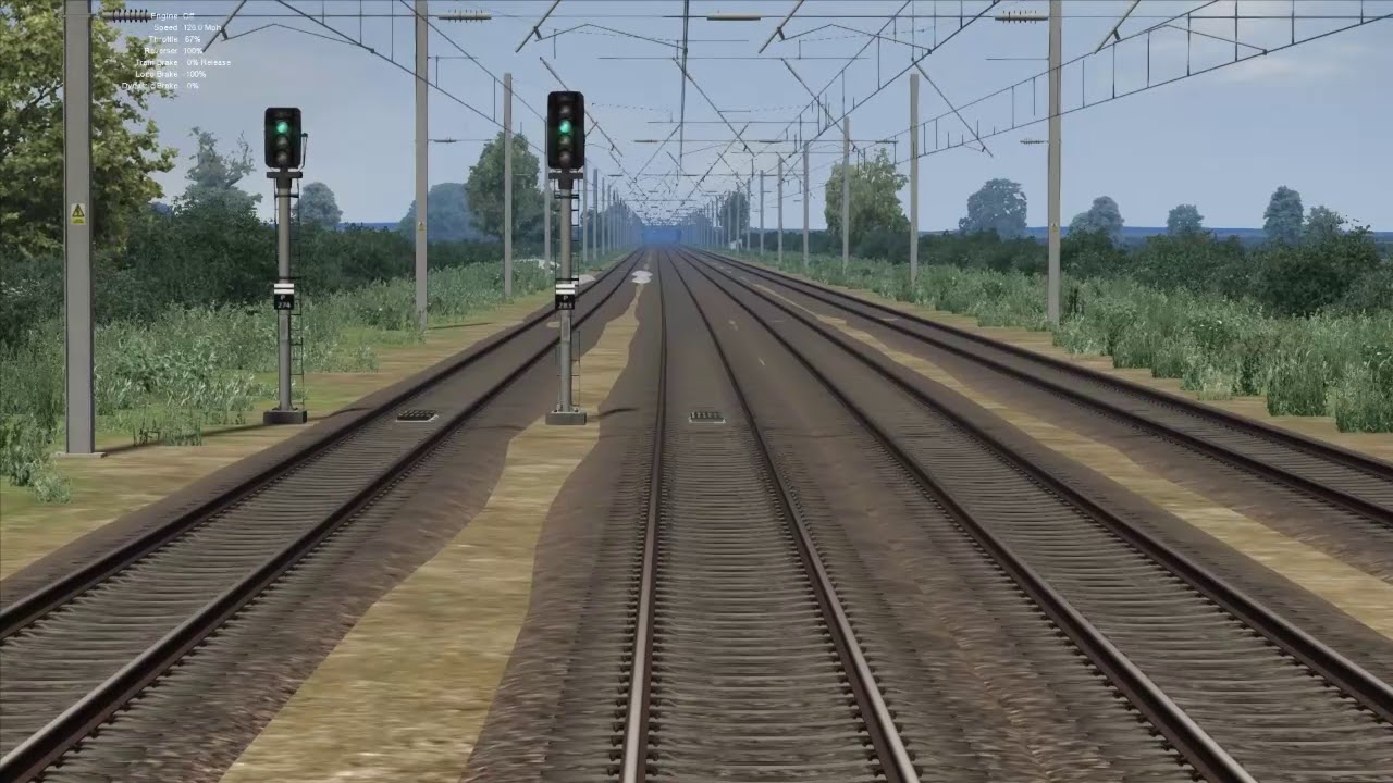Train Simulator 2020   Cabride test from Peterborough to Grantham