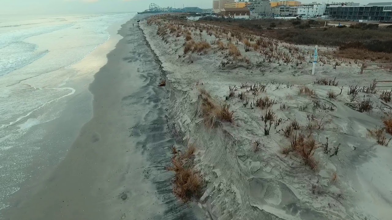 North Wildwood Beach Erosion YouTube