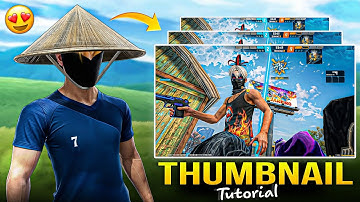 Freestyle Thumbnail Tutorial Open 👾🇧🇷 How To Make Thumbnail Like Me 📈 Arinx FF