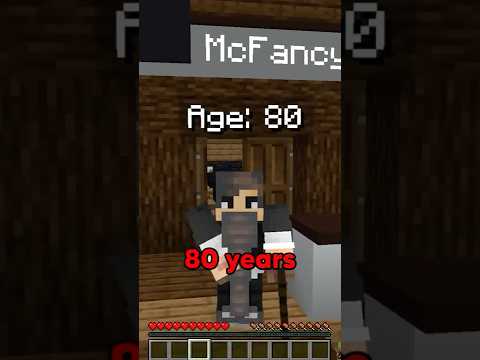 Minecraft But You Control My Age 