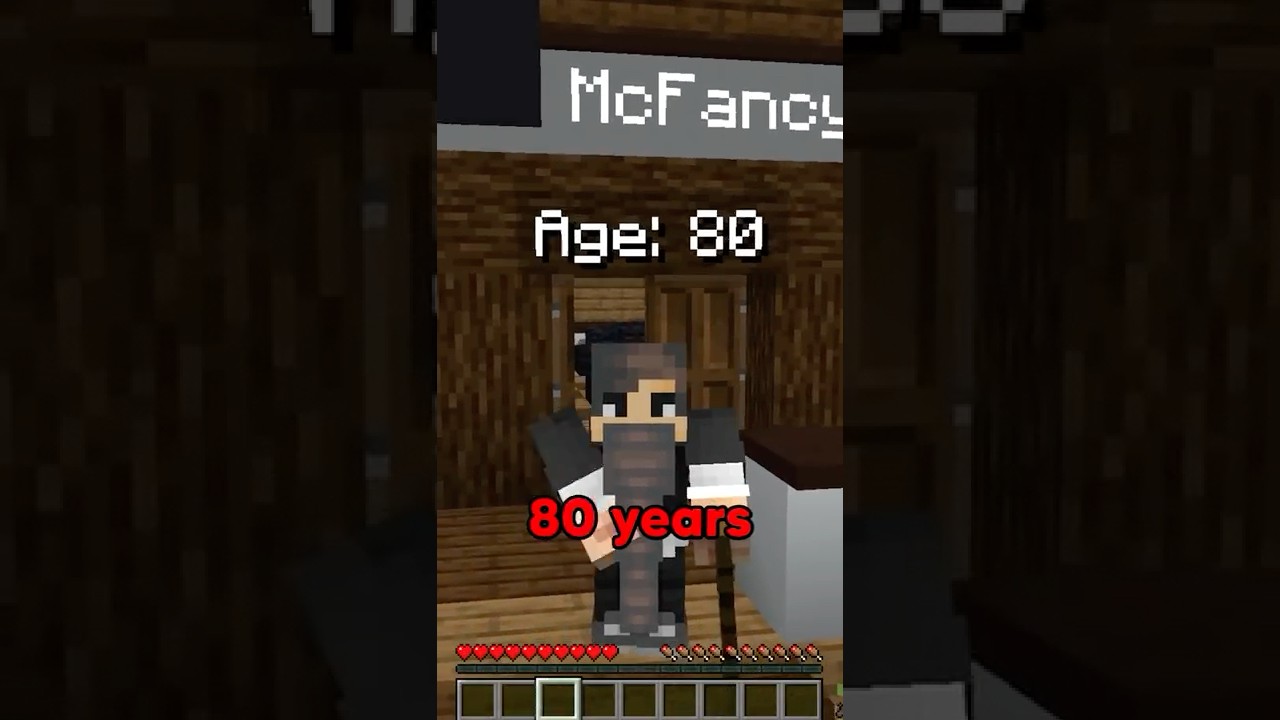 Minecraft, But You Control My Age…