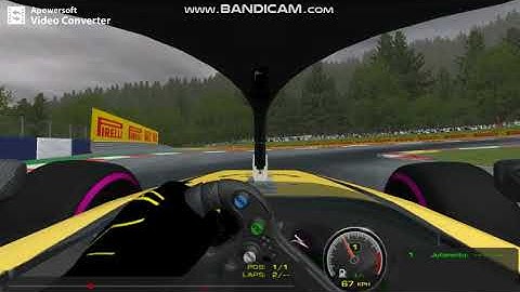 rFactor F2 2019 - Guanyu Zhou Red Bull Ring Gameplay