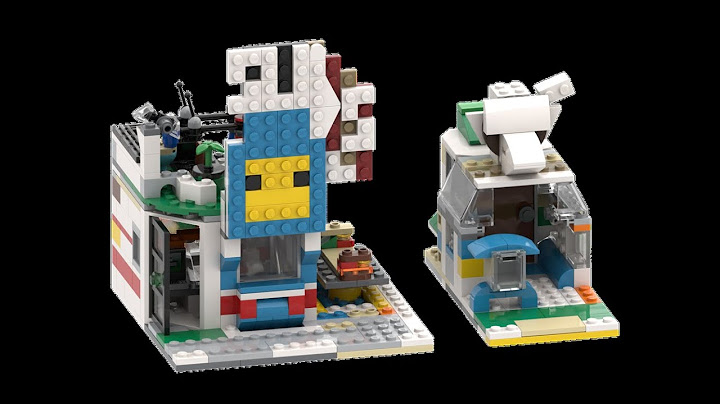 LEGO® 31108 Alternate Build - Caravan Family Holiday - Spaceman's Sub Shop