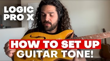 Logic Pro X - How To Use Guitar Rig - Part 1