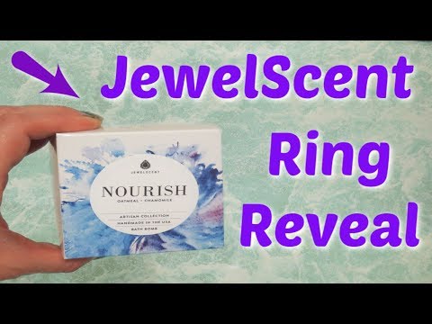 JewelScent Ring Reveal - Nourish Bath Bomb!