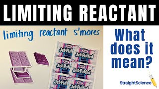 How to Solve Limiting Reactant - What a Limiting Reactant Is and How to Find Amount of Product Made