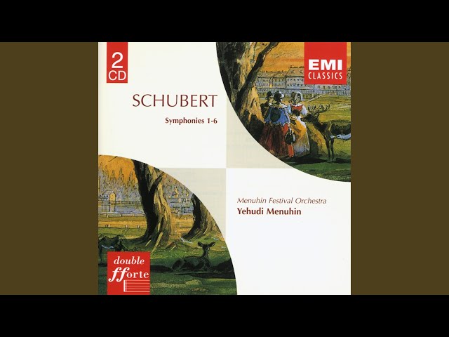 Schubert - Symphonie n°5:1er mvt : Menuhin Festival Orch / Y.Menuhin