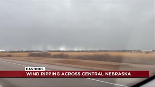High winds damage power poles in Hastings, prompt landfill restrictions