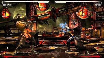 MKX Tutorial - How to punish Kenshi with Scorpion
